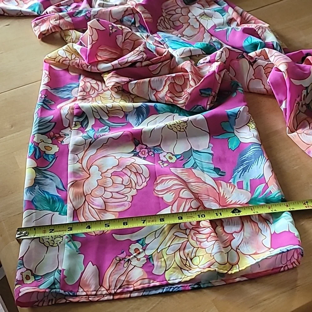 FARM RIO Anthropologie Eulalie Wide-Leg Jumpsuit - Picture 8 of 10